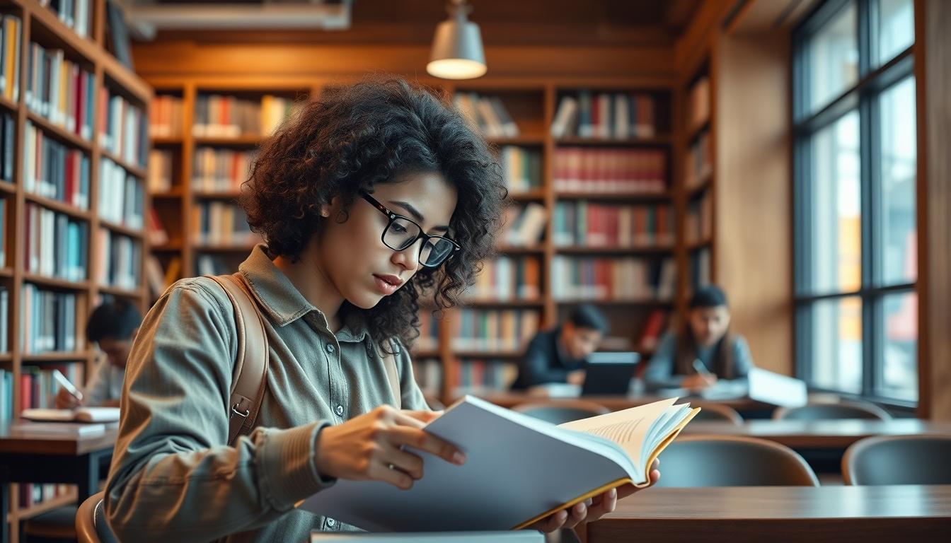 Structured study materials and learning resources on a desk